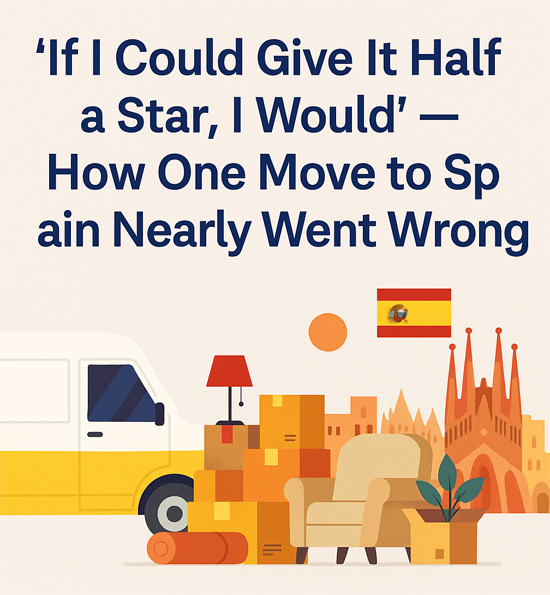 Trusted removals to spain